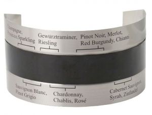 Wine Bottle Thermometer Sleeve   Fahrenheit
