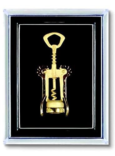 Wing Corkscrew Pin, Gold or Silver