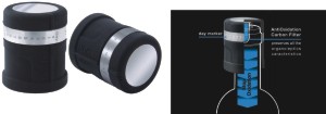 AntiOx a Deluxe Carbon Filter Wine Preserving Stopper w Day Marker Ring