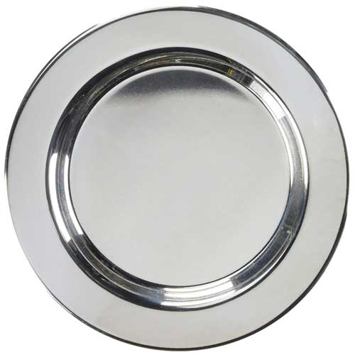 Wine Bottle Coaster, Pratique Set of 4 Polished – Stainless Steel